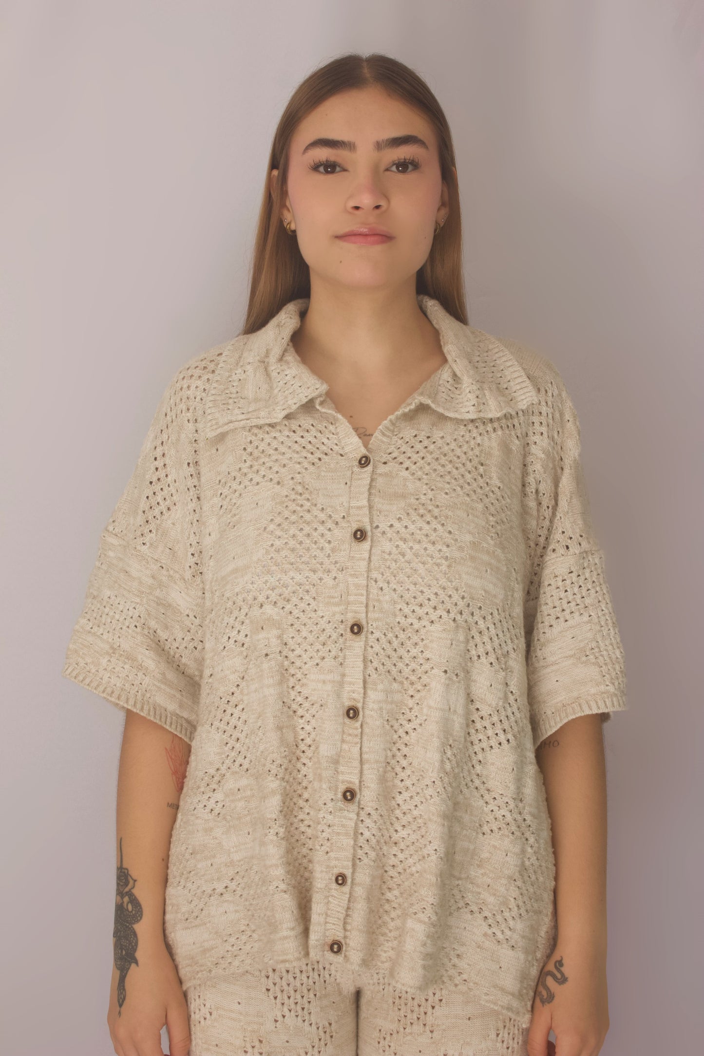 Camisa flor de arena
